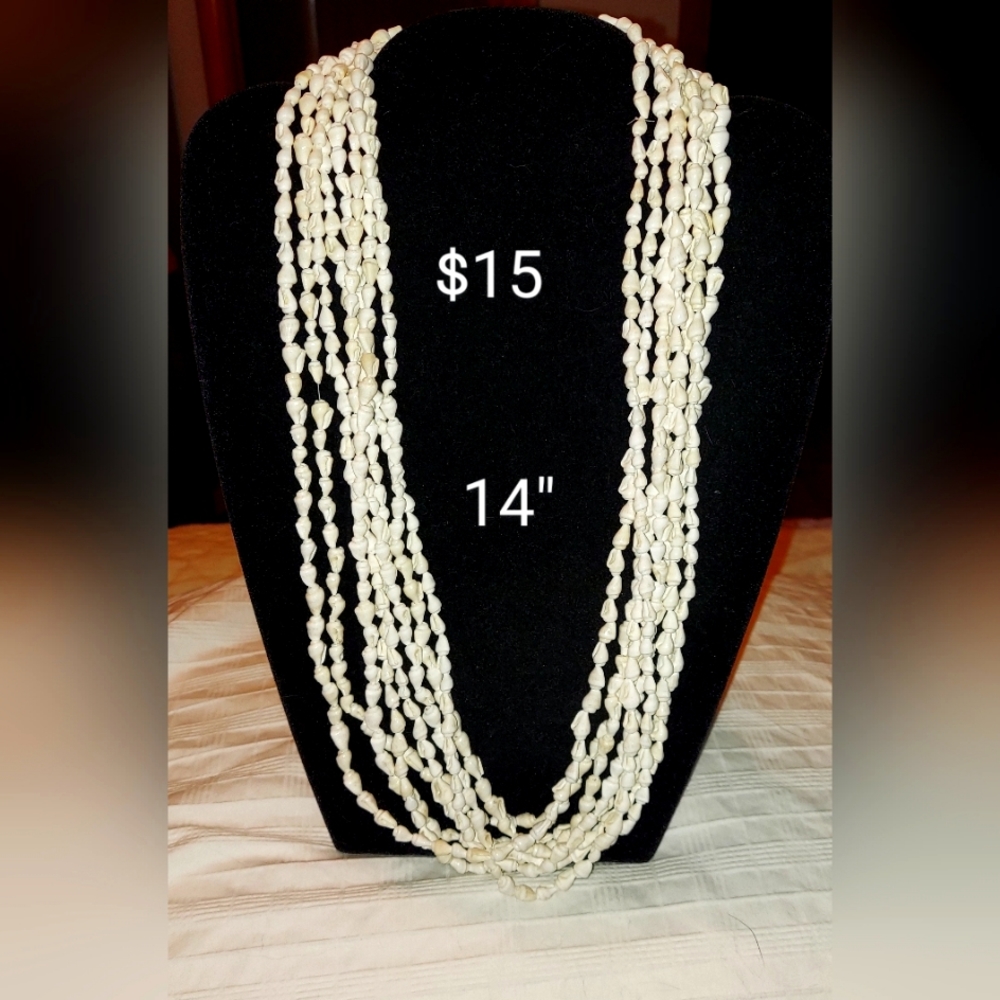 White Shell Necklace